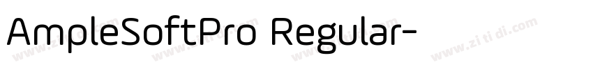 AmpleSoftPro Regular字体转换